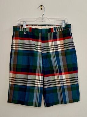Men's Vintage 1960's Coosa Casual Plaid Size 32 Waist Shorts